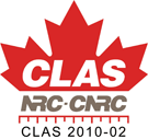 Logo du Service d’évaluation de laboratoire d’étalonnage (CLAS) du Conseil national de recherches Canada