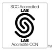 Logo du programme d'accréditation de laboratoire du Conseil canadien des normes national
